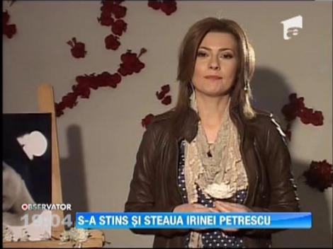 A murit actrita Irina Petrescu