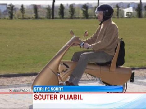 Un concern din Ungaria a inventat un scuter pliabil