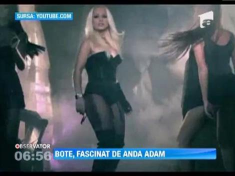 Anda Adam si Catalin Botezatu, surprinsi in ipostaze fierbinti intr-un club din Capitala