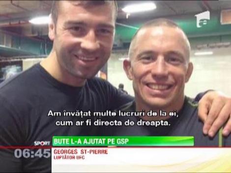 Georges St-Pierre s-a antrenat cu Lucian Bute pentru Gala UFC 158