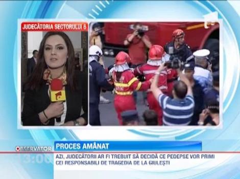 O noua amanare in dosarul tragediei de la Maternitatea Giulesti