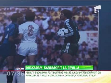 Helmuth Duckadam, invitat de onoare la Sevilla, la aproape 27 de ani de la cucerirea Cupei Campionilor Europeni