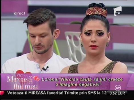 Lorena: "Narcisa cauta imi creeze o imagine negativa!"