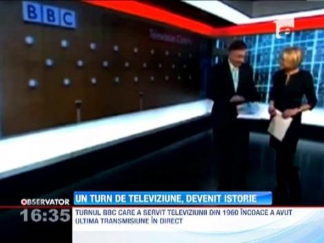 Turnul de televiziune BBC, inaugurat in anul 1960, a fost inchis