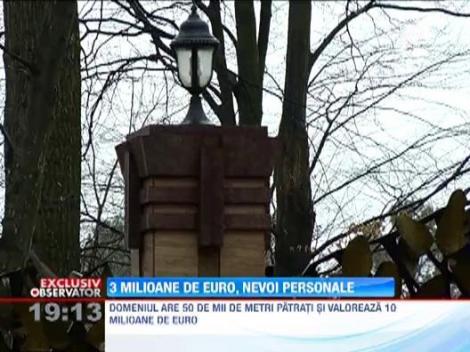 Fostii soti Truica ar putea ramane fara domeniul de la Snagov