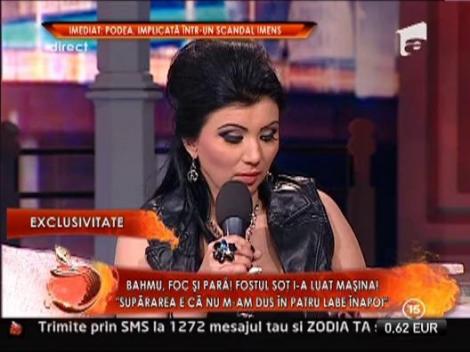 Adriana Bahmuteanu: "S-a intamplat sa conduca si Mihai masina de la fostul sot!"