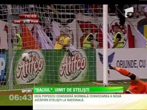 Stelistii au crescut mult, in ochii selectionerului, dupa parcursul bun din campionat si Europa League