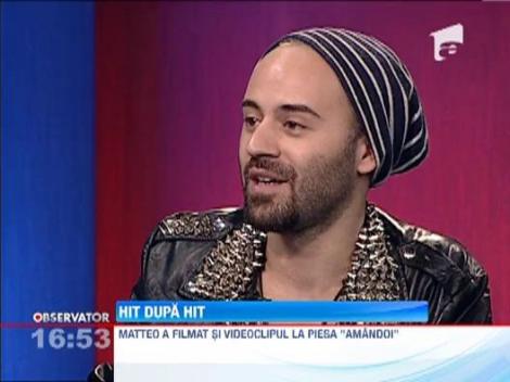 LANSARE | Cel mai recent single al lui Matteo, “Amandoi”, are videoclip