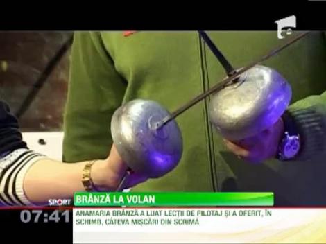 Anamaria Branza la volan