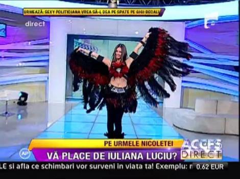 Iuliana Luciu a prins aripi in platoul de la Acces Direct!