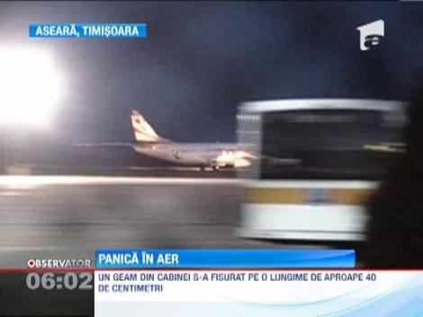 Un avion cu aproape 70 de oameni la bord a aterizat de urgenta pe aeroportul din Timisoara