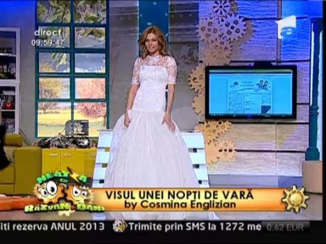 Rochii de mireasa: “Visul unei nopti de vara” by Cosmina Englizian