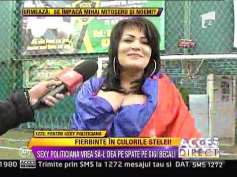 Ancuta Carcu, shooting fierbinte in culorile Stelei