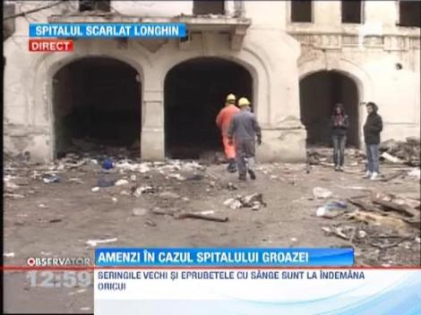 Amenzi record pentru proprietarii spitalului Scarlat Longhin de dermatologie din Capitala