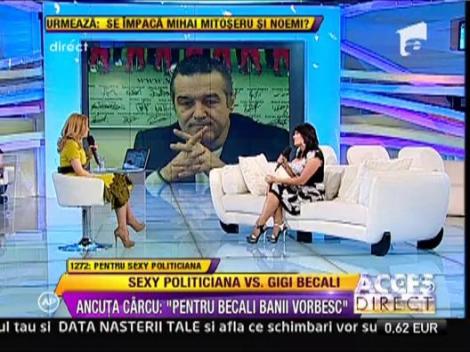 Gigi Becali, dupa scandalul cu Ancuta Carcu: "Vreau sa ma lasati in pace"