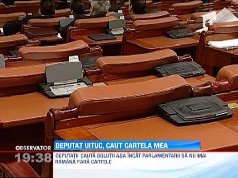 Peste treizeci de deputati si-au pierdut cartelele de vot