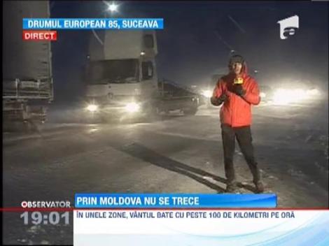 Cod portocaliu de vant puternic si ninsori in Moldova