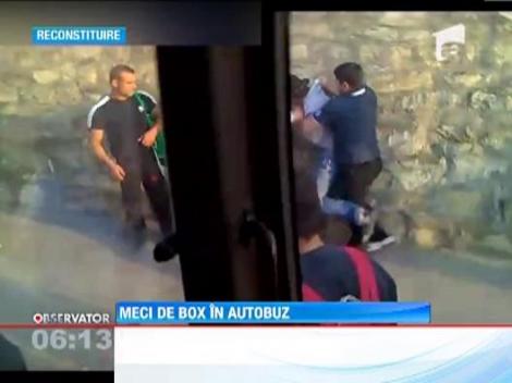 Un fost campion de box a facut KO un sofer de autobuz