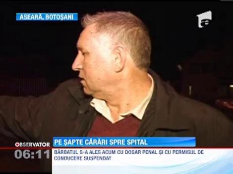 Accident produs pe fondul consumului de alcool