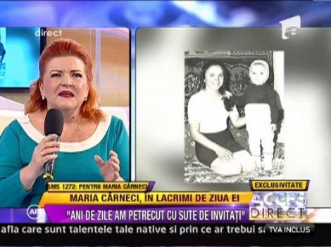 Maria Carneci, trista de ziua ei: "Soacra mea a aflat la 80 de ani ca are cancer"