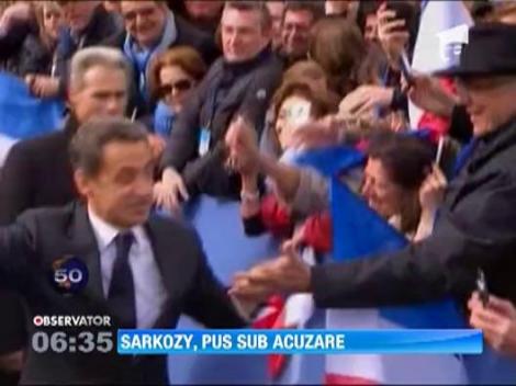 Nicolas Sarkozy, pus sub acuzare in dosarul Bettencourt
