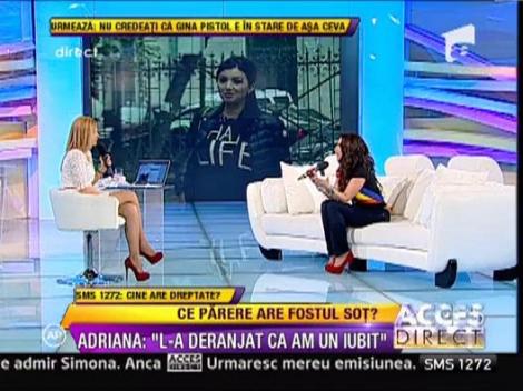 Mara Banica: "Fostul sot al Adrianei spune ca nu exista nicio intelegere notariala"