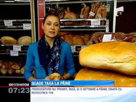TVA mai mic pentru paine