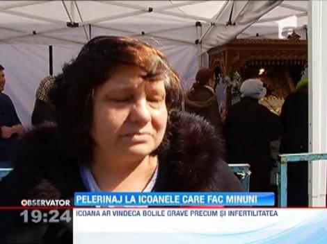 Coada la icoana facatoare de minuni