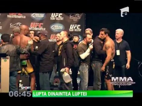 UFC-ul ofera momente spectaculoase si inaintea luptelor