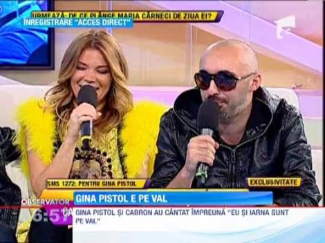 Gina Pistol s-a apucat de cantat