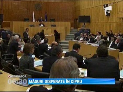 Masuri disperate in Cipru
