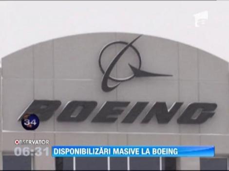 Boeing va disponibiliza 2300 de angajati pana la sfarsitul acestui an