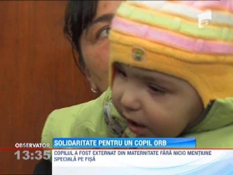 Valentin are un an si trei luni si pana acum nu a vazut lumina zilei!