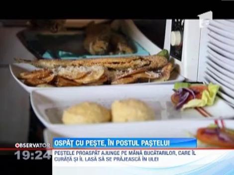 Ospat cu peste, in Postul Pastelui