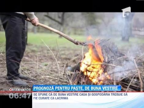 Prognoza pentru Paste