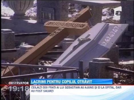 Sebastian, copilul roman otravit in Sicilia a fost inmormantat