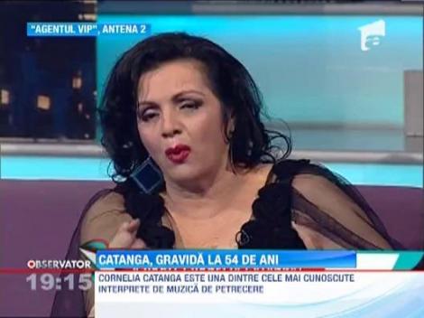 E soc in lumea artistica! Artista Cornelia Catanga sustine ca este este insarcinata la 54 de ani