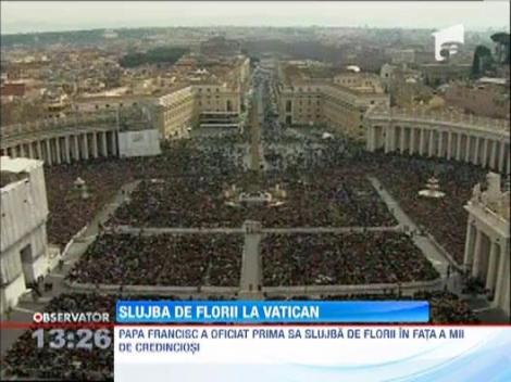 Catolicii din toata lumea celebreaza astazi Duminica Floriilor