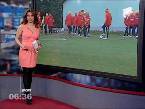 Voie buna la antrenamentul Nationalei!