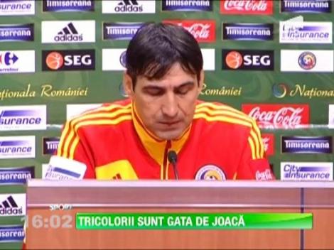 Mircea Sandu a facut scandal la antrenamentul oficial al nationalei