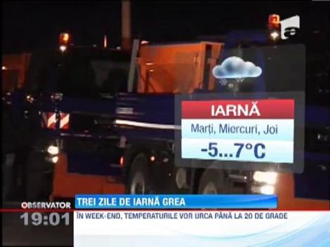 Vineri vremea se incalzeste