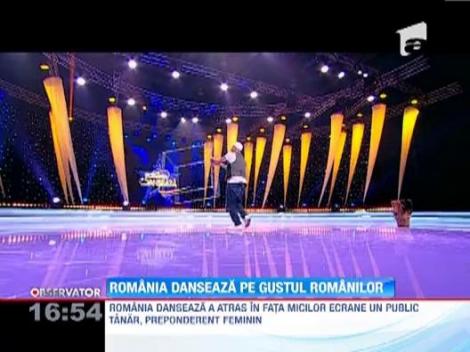 "Romania Danseaza", lider de piata la nivelul tuturor categoriilor de public