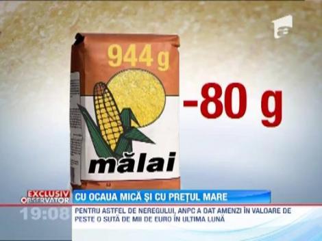 Producatorii prefera sa taie din greutate decat sa scumpeasca alimentele