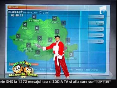 Dj Rynno, alias "Zana Maseloiu", a prezentat vremea la Neatza