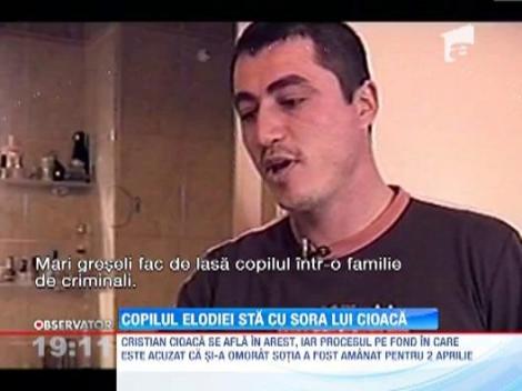 UPDATE / Fiul Elodiei Ghinescu ramane la sora lui Cristian Cioaca