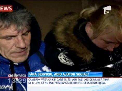 Romanii fara serviciu din Marea Britanie nu vor mai primi ajutor social