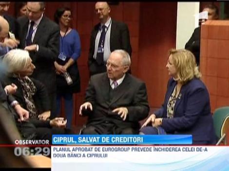 Membrii Eurogrup au aprobat planul de salvare a Ciprului