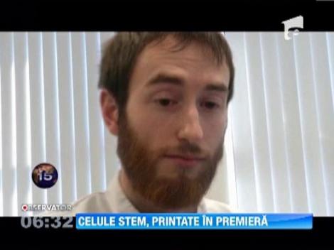 Cativa cercetatori au reusit sa printeze celule stem cu ajutorul unei imprimante 3D