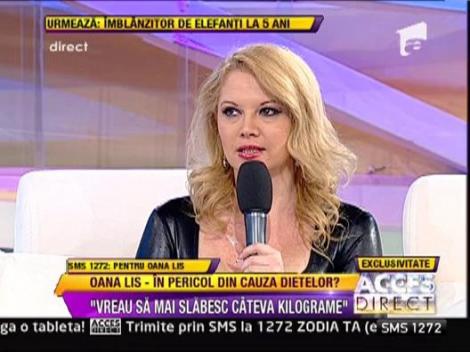 Oana Lis a slabit 20 de kilograme