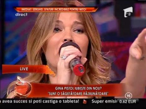 Gina Pistol s-a apucat de cantat! Vezi aici cum canta melodia - "Saraiman"